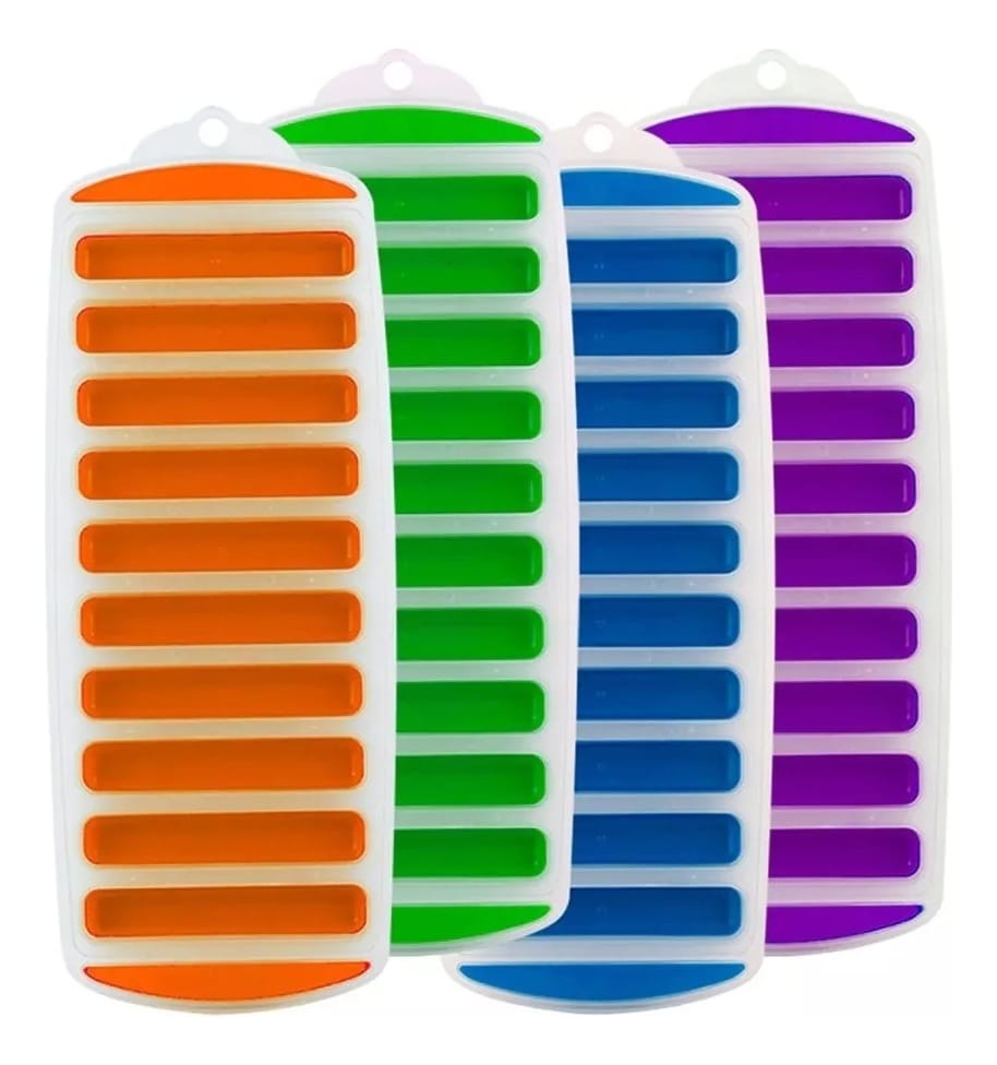 Molde Hielera Silicona Cubetera Hielo Ideal Para Botella