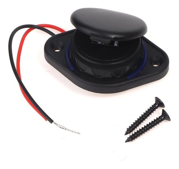 Cargador De Puerto Usb Dual Auto Motocicleta Buses Con Tapa - Imagen 7