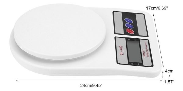 Balanza Digital De Cocina Gran Capacidad 1g Hasta 10 Kg - Imagen 6