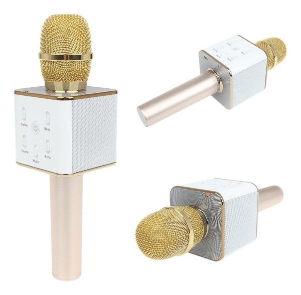 Microfono Inalambrico Bluetooth Parlante Karaoke Juguete - Imagen 3