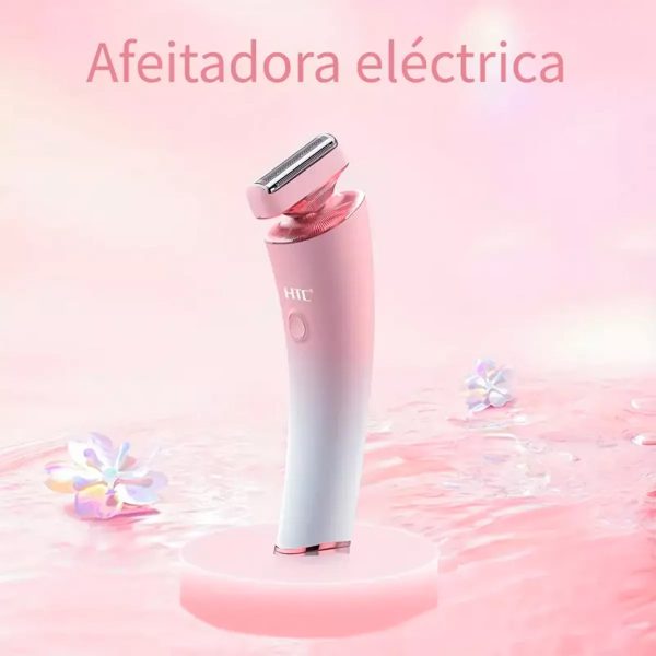 Rasuradora Dama Femenina Htc Mujer Resistente Salpicaduras - Imagen 5