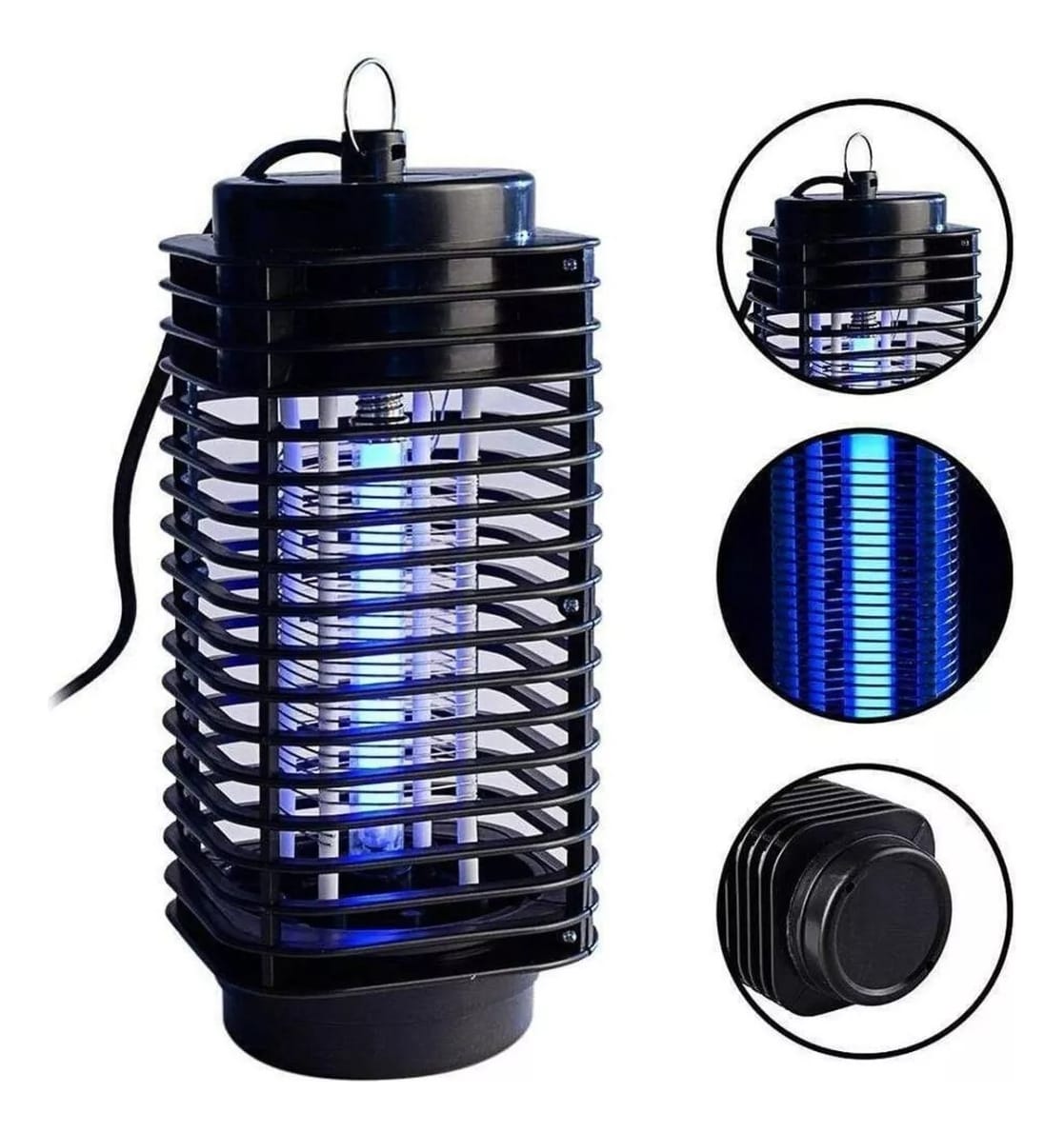 Insectocutor Lampara Eléctrica Mata Mosquitos Moscas Insecto
