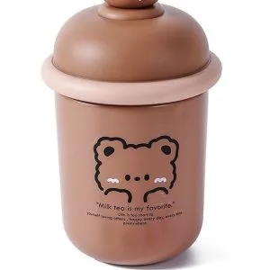 Termo Infantil Diseño De Osito Acero Inoxidable 350 Ml