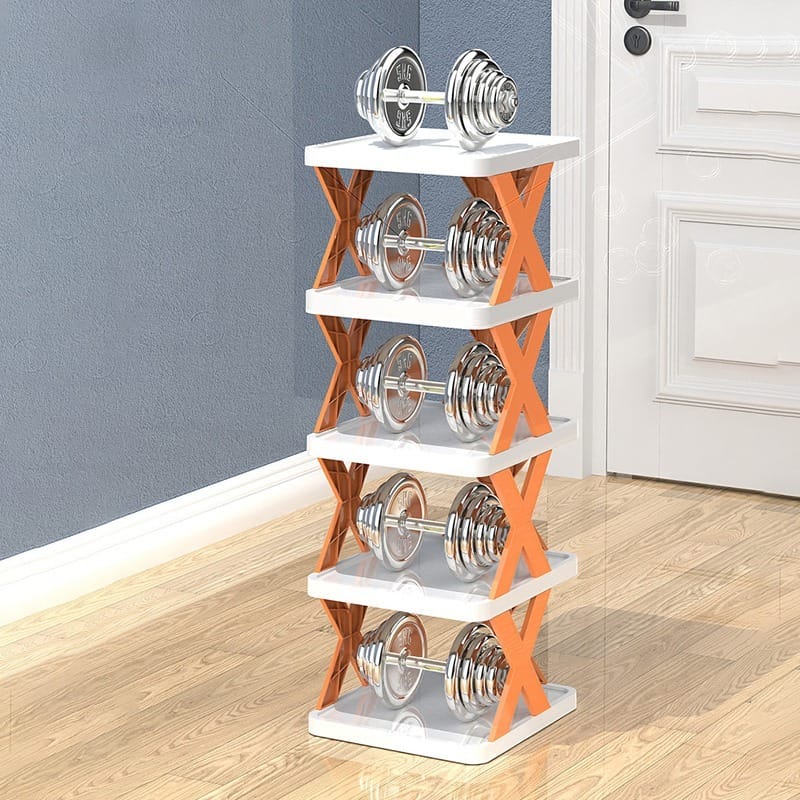 Zapatero Organizador Estante Apilable 5 Niveles En Plástico - Imagen 2