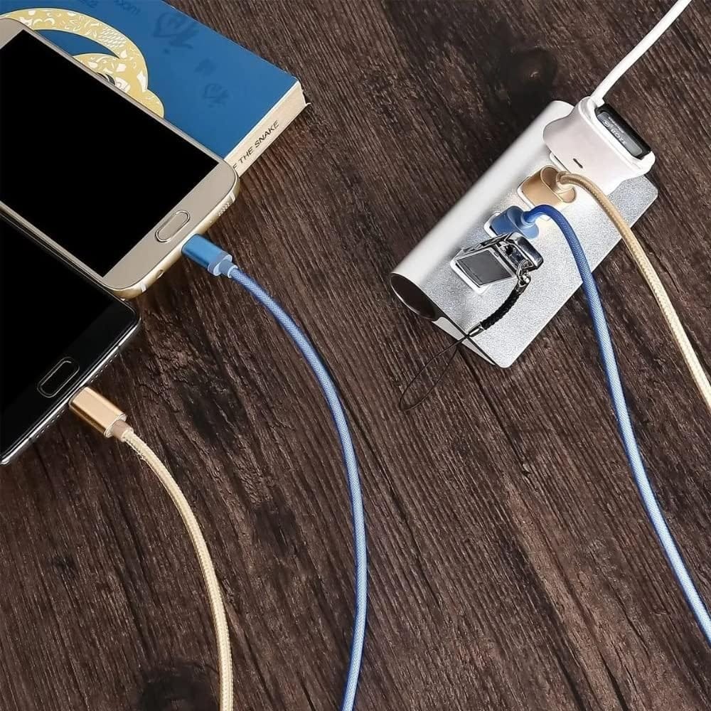Hub Usb 3.0 De Aluminio 4 Puertos Premium Con Cable Blindado - Imagen 2