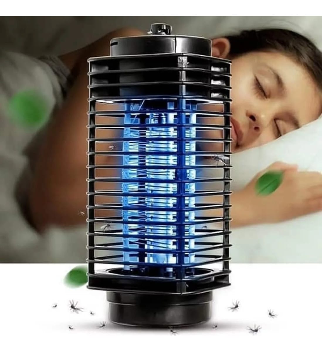 Insectocutor Lampara Eléctrica Mata Mosquitos Moscas Insecto - Imagen 5