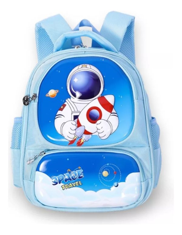 Mochila Escolar Infantil Astronauta Dw-678 Clases Escuela