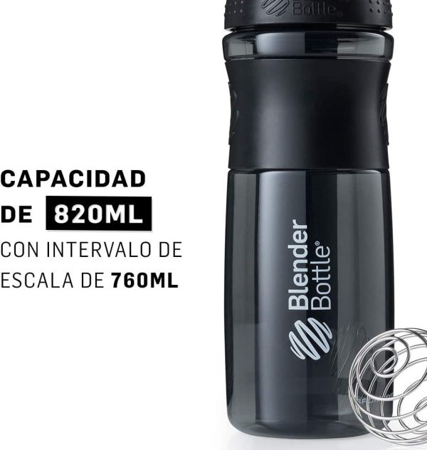 Botella Caramañola Blenderbottle 750 Ml Con Batidor De Acero - Imagen 5