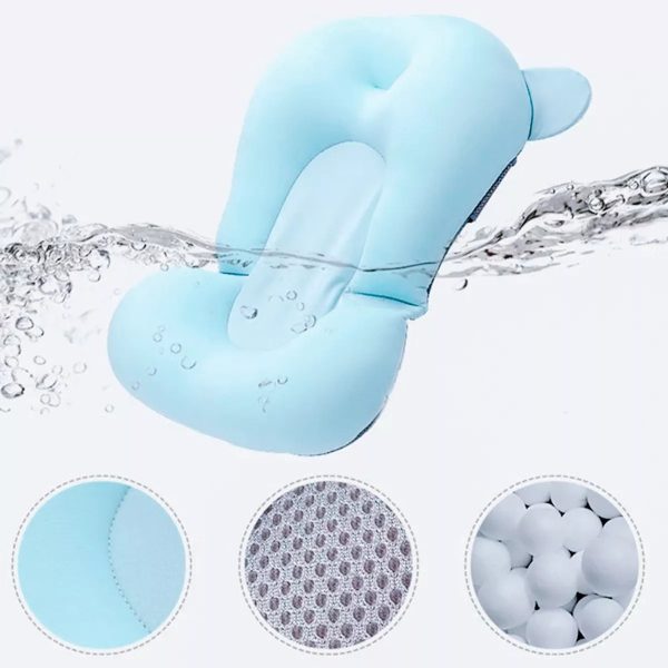 Colchon Baby Splash Baño De Bebe Flotador Premium Bañera - Imagen 5