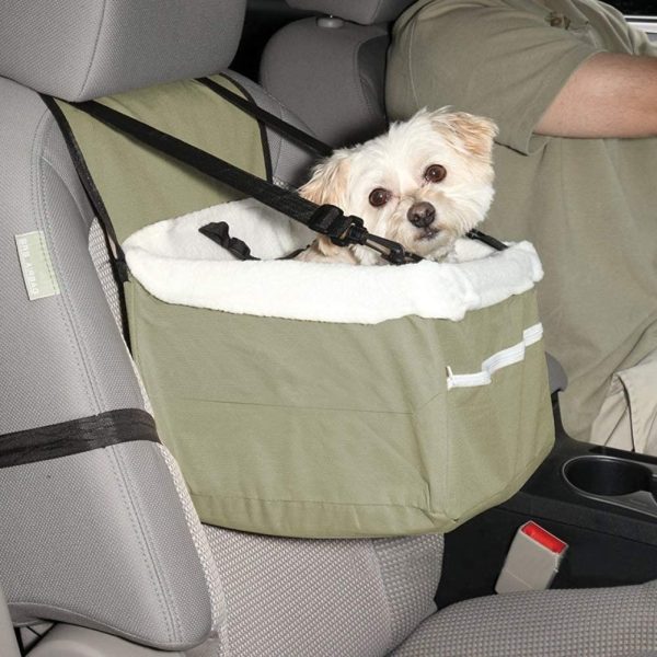 Asiento Para Pequeños Perros Mascotas Auto Silla Cucha Funda - Imagen 6