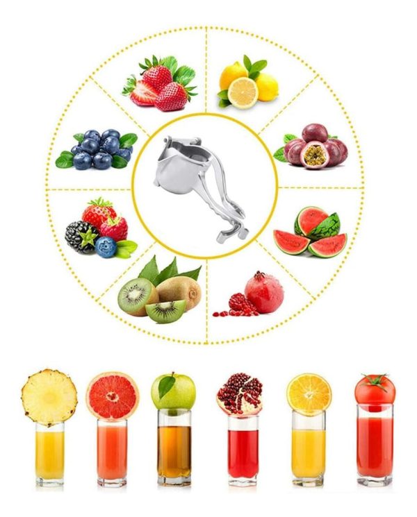 Exprimidor Prensa Acero Juguera Frutas Citricos Naranja Lima - Imagen 7