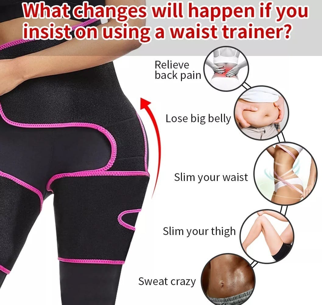 Faja Reductora Neopreno Unisex 4 En 1 Reductor Tonificador - Imagen 8