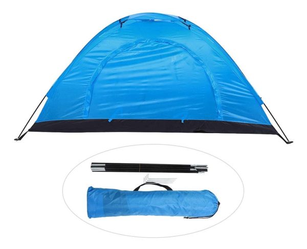 Carpa Camping Iglu Para 3 A 4 Personas Con Mosquitero Filtro - Imagen 8