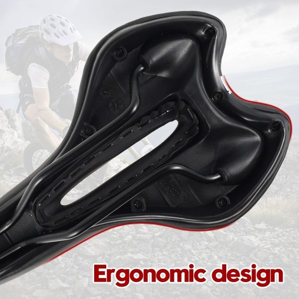 Asiento Bicicleta Ergonomico Anti Prostatico Gel Confort - Imagen 4