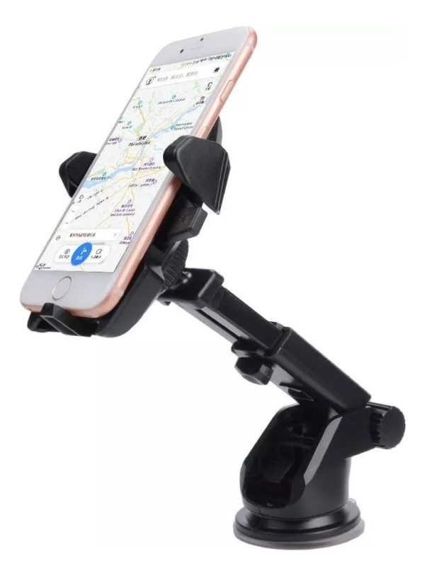 Soporte De Celular Para Auto Con Ventosa Brazo Telescopico - Imagen 7