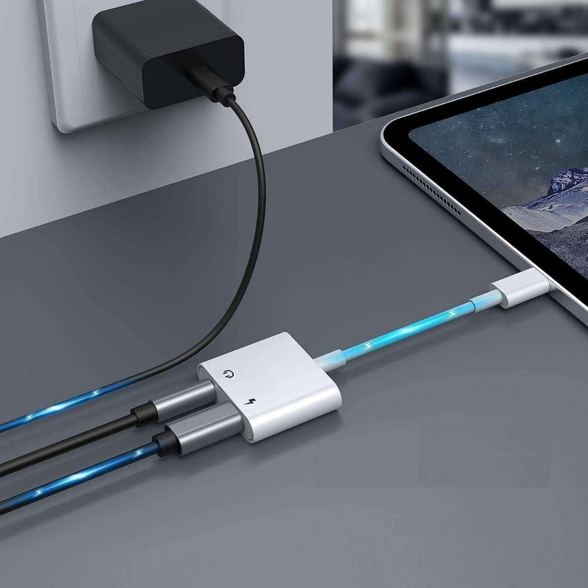 Adaptador Lightning A Lightning Y Jack 3.5 Mm Para iPhone - Imagen 6
