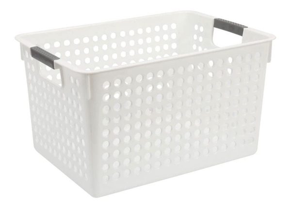 Cesto Caja Canasto Organizador Ancho Grande Baño Cocina - Imagen 10