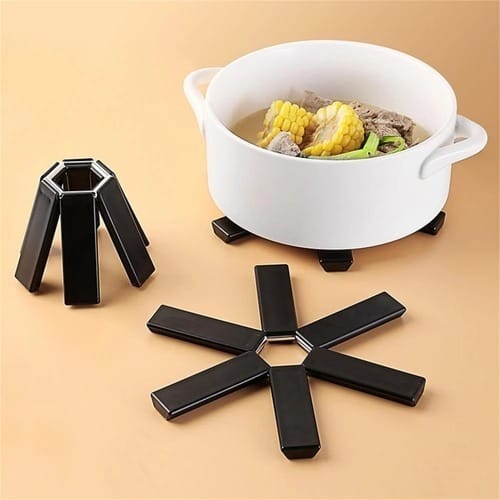 Protector Ollas Platos Plegable Resistente Al Calor Cocina - Imagen 2