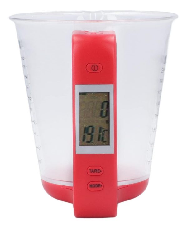 Balanza + Taza Medidora + Termómetro 600ml 1kg 3 En 1 Cocina - Imagen 6