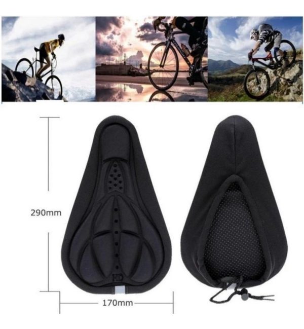 Cubre Asiento De Gel Para Bicicleta De Montaña Transpirable - Imagen 6