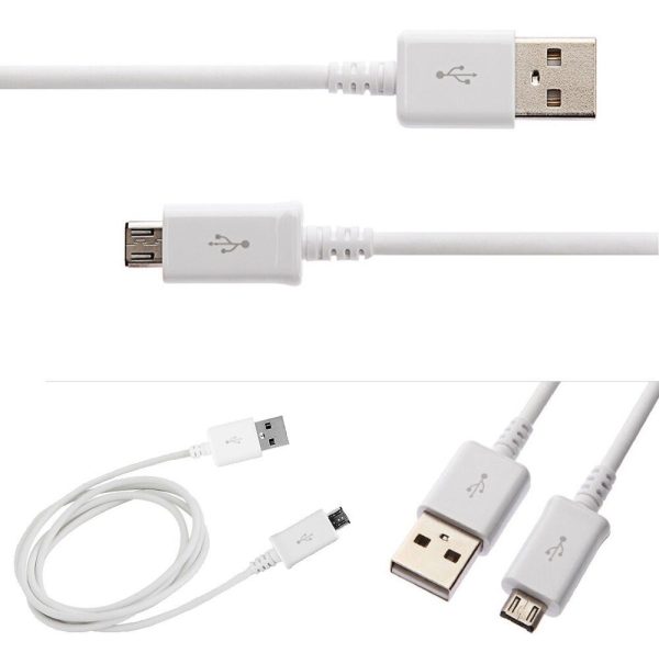 Cable Datos Micro Usb V8 Cargador Celular 1 Metro Eficiencia - Imagen 3