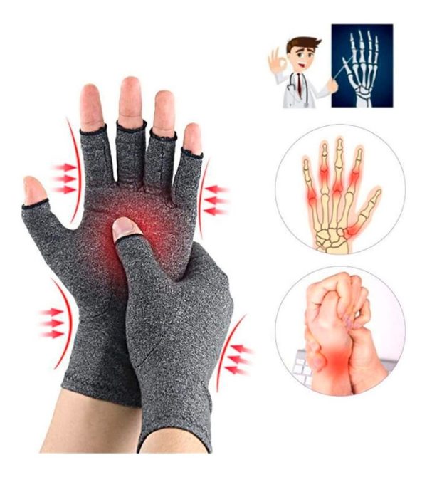 Guantes De Compresión Artritis Tendinitis Artrosis Par