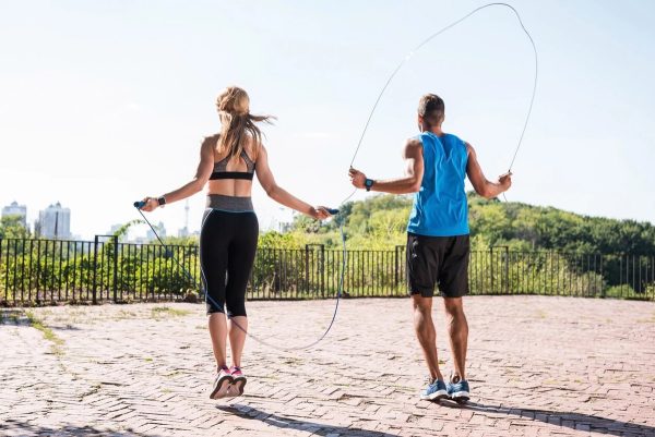 Cuerda Para Saltar Con Rulemanes Para Crossfit Boxeo 2,20m - Imagen 3