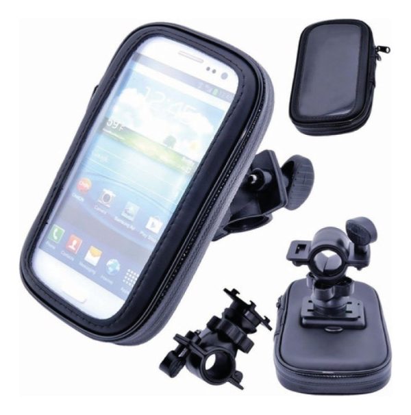 Soporte De Celular Bicicleta Moto Impermeable Touch 5.5' - Imagen 5