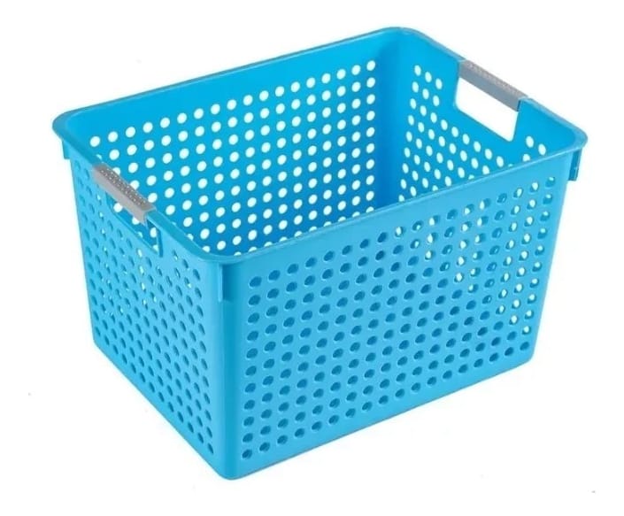 Canasto Organizador Chico Plástico Pequeño 27 X 18 X 14.5 Cm - Imagen 5