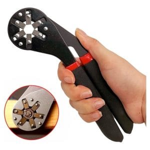 Llave Pinza De Tuercas Tornillos Universal Ajustable 8''