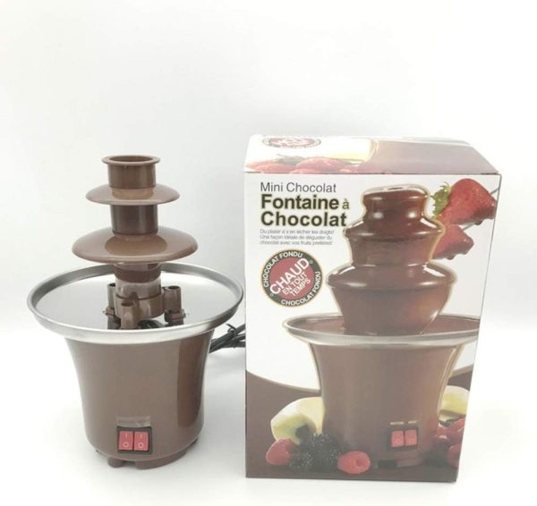 Chocolatera Acero Inoxidable 220v 3 Niveles Fiestas Cocina - Imagen 7