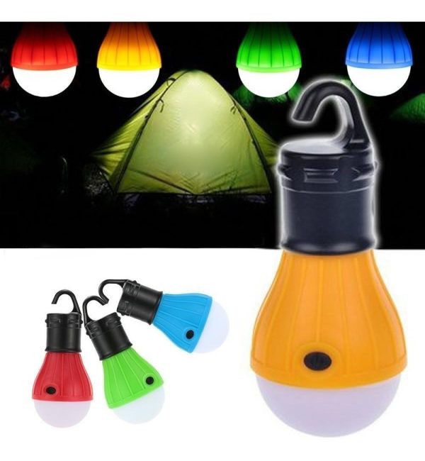 Lampara De Led Para Camping A Pila, Ideal Para Carpa / Viaje - Imagen 7