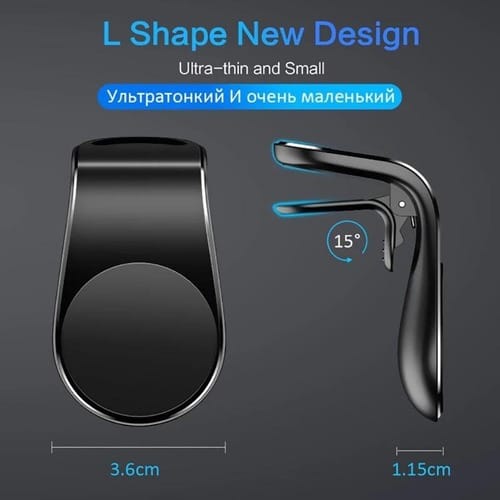 Soporte Magnetico De Celular Auto Rejilla Aire Imantado - Imagen 8