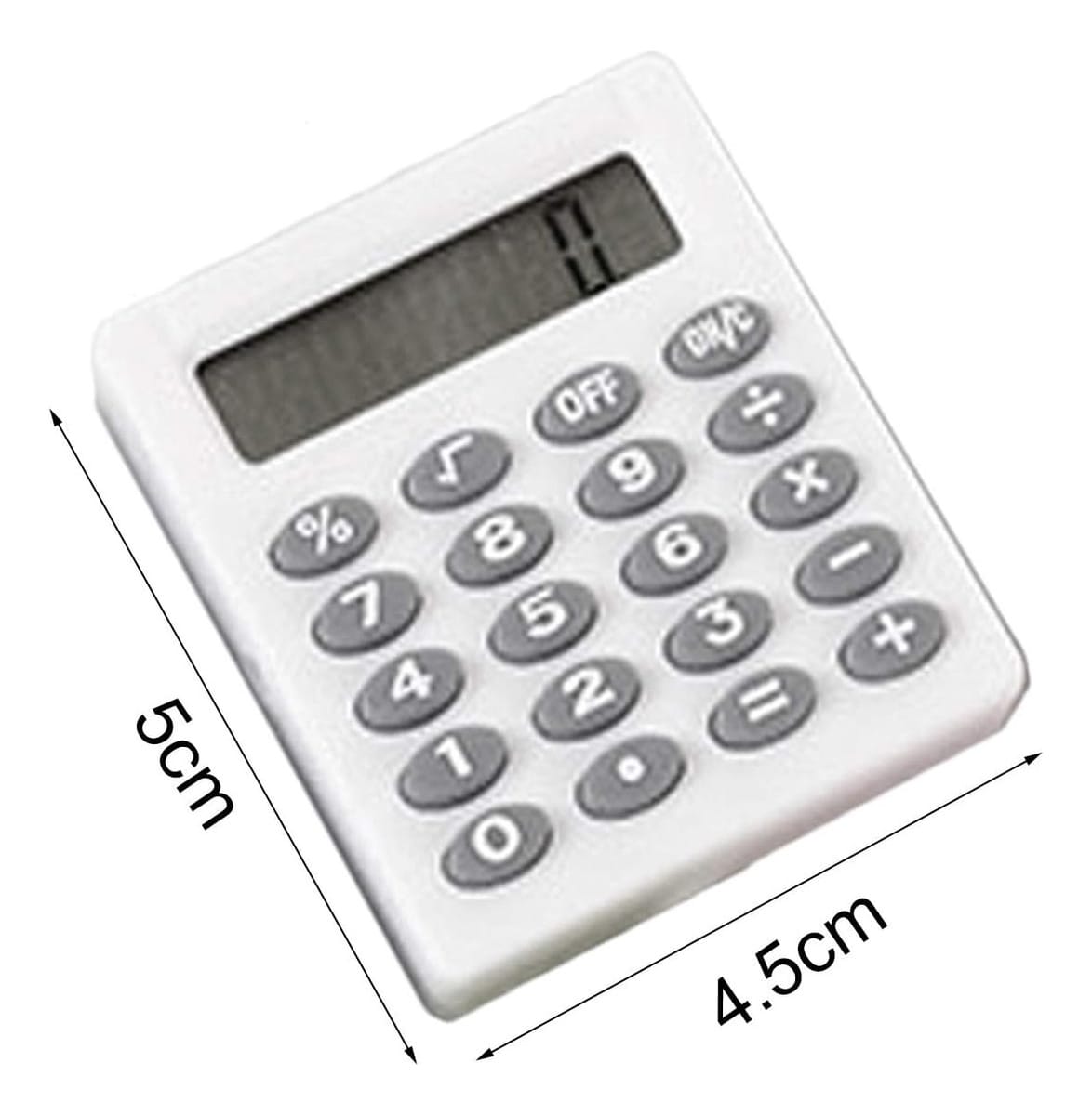 Mini Calculadora Escolar En Azul O Verde Medidas 46x50x8 Mm - Imagen 7