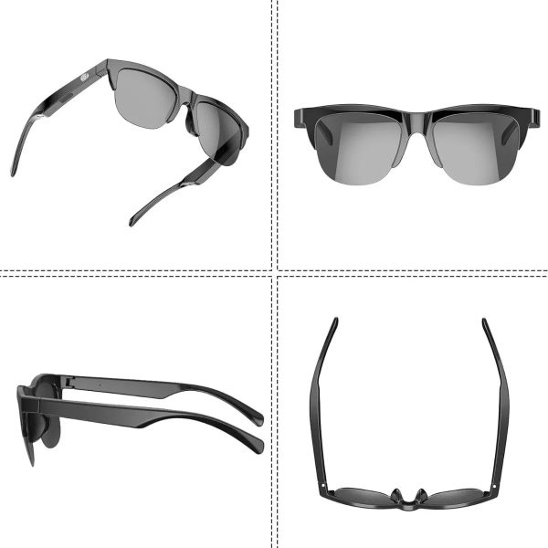 Lentes De Sol Bluetooth Con Parlante Y Manos Libres F-06 - Imagen 4