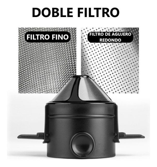 Filtro De Café Plegable Camping Acero Inoxidable - Imagen 5