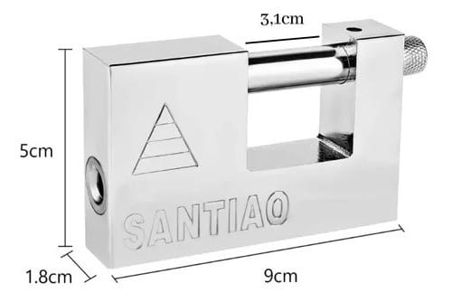 Candado De Perno 90mm Acero Inoxidable Industiral/comercial - Imagen 7