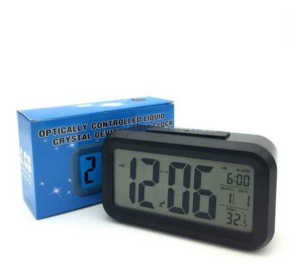 Reloj Despertador Digital Fecha Temperatura Alarma Luz Led - Imagen 7