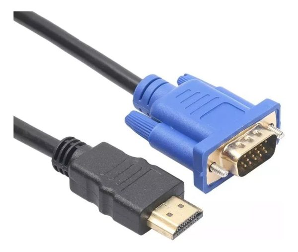 Cable Adaptador Hdmi Vga 3 Metros De Longitud Version 1.4