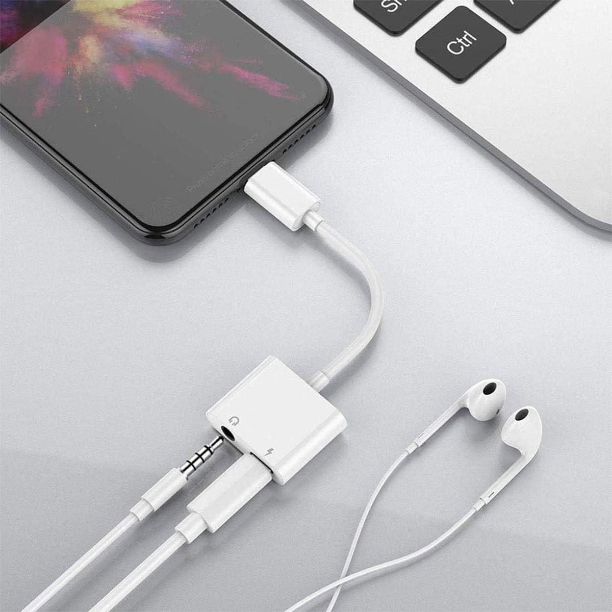 Adaptador Lightning A Lightning Y Jack 3.5 Mm Para iPhone - Imagen 4