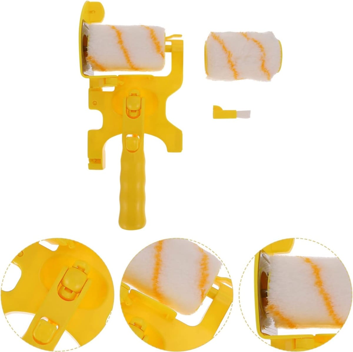 Set De Rodillo De Pintura Para Bordes Y Esquinas 2 Repuestos - Imagen 6