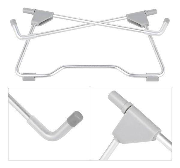 Soporte Plegable De Aluminio Para Notebook O Tablet 10 -17 - Imagen 8