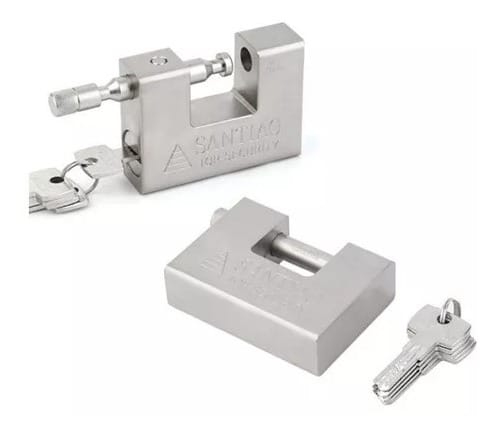 Candado De Perno 80mm Acero Inoxidable Industrial Comercial - Imagen 5
