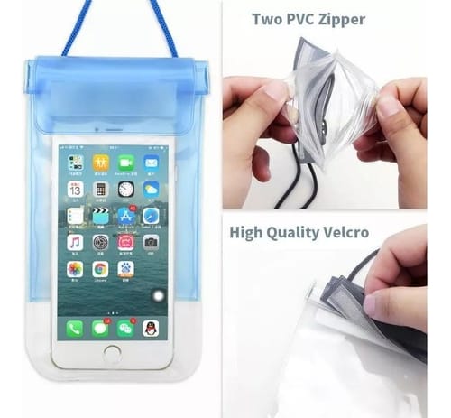 Estuche De Celular Resistente Al Agua Impermeable Sumergible - Imagen 3
