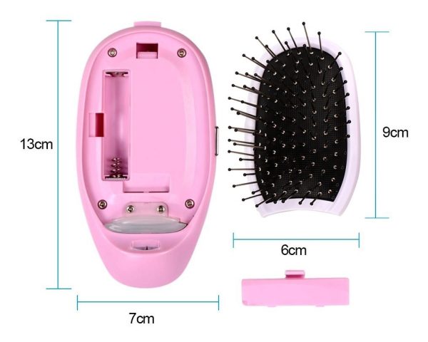 Cepillo Electrico Ionico Anti Frizz Anti Estatico Portátil - Imagen 8