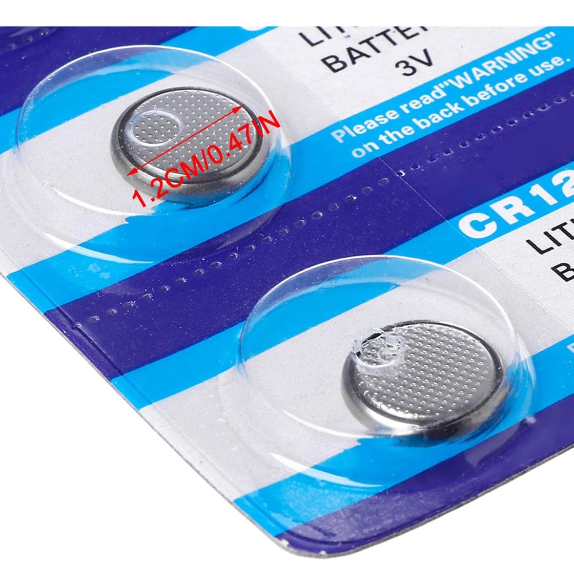 Pilas De Litio Cr-1220 Larga Duración Blister 5 Unidades 3v - Imagen 4