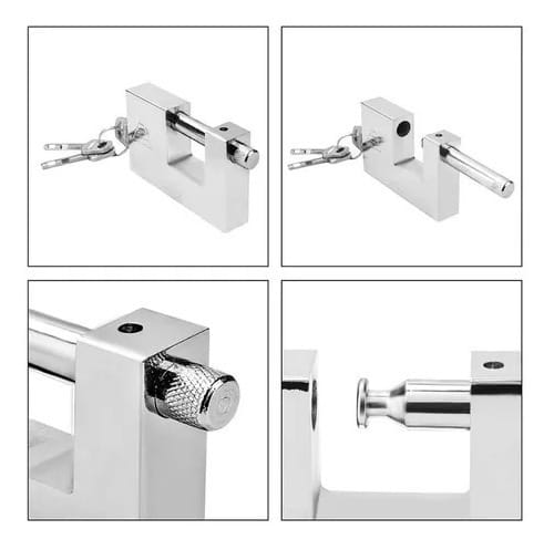 Candado De Perno 80mm Acero Inoxidable Industrial Comercial - Imagen 3