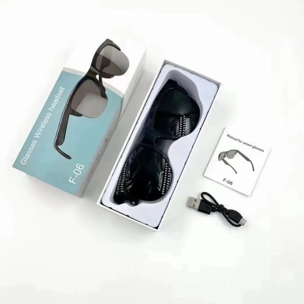 Lentes De Sol Bluetooth Con Parlante Y Manos Libres F-06 - Imagen 6