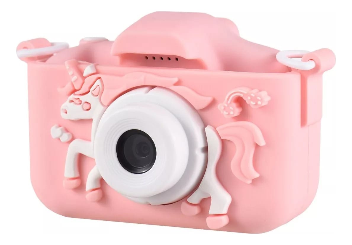 Camara Digital Infantil Unicornio Con Pantalla Autofoto