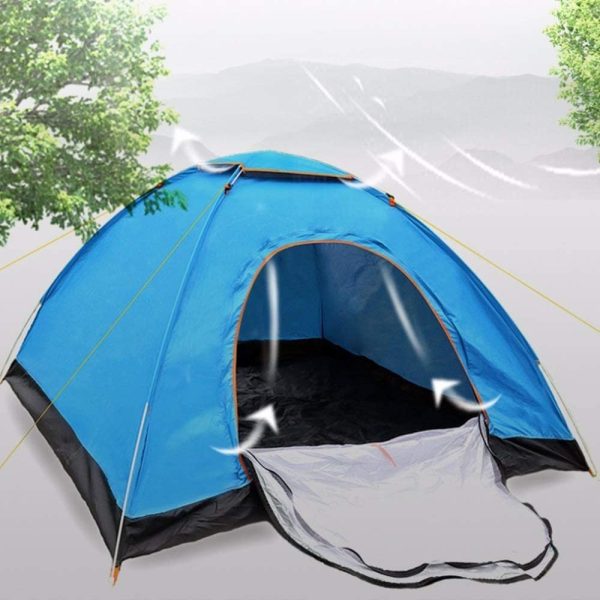 Carpa Camping Iglu Para 3 A 4 Personas Con Mosquitero Filtro - Imagen 9